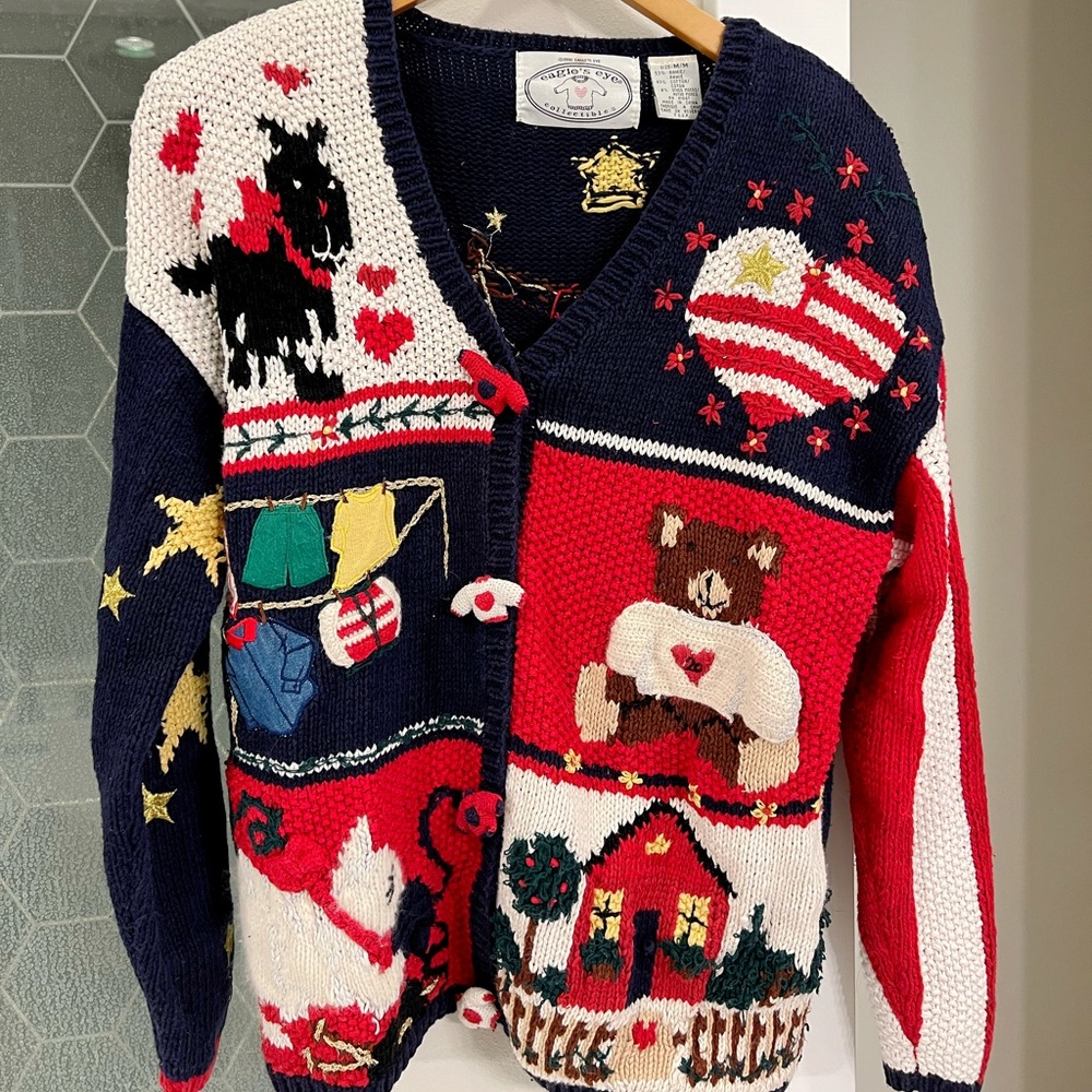 VTG 1996 Eagle's Eye Collectibles Sweater